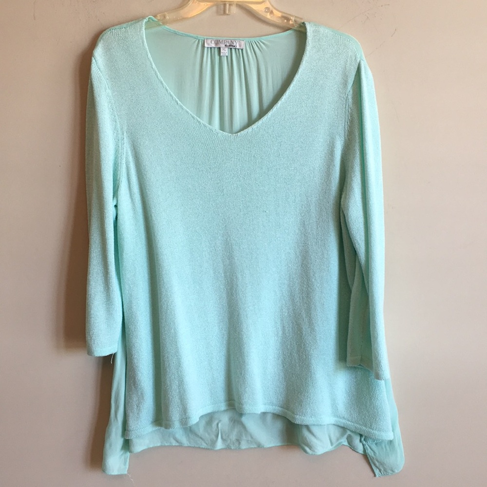 Mint Green Cotton/Rayon Top